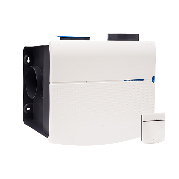 Cvtotaal Orcon MVS-15RH CO2B ventilatiebox - Vochtsensor en CO2-bedieningssensor - Eurostekker aanbieding