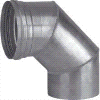 Burgerhout Alu-fix Segmentbocht 130 87-90°