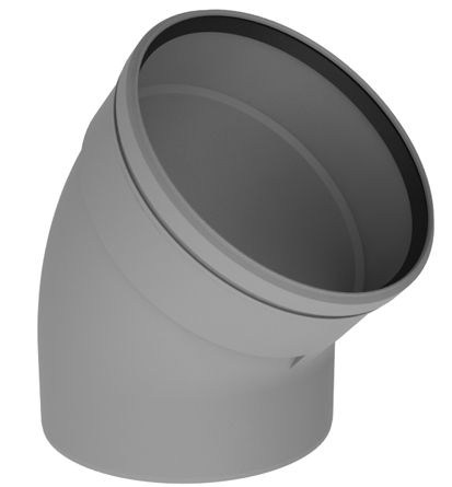 Burgerhout Pp Rookgasbocht 200 Mm Star 45 Graden