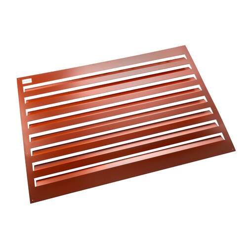 Evolar omkasting achterplaat - Medium 800 x 1100mm - rood