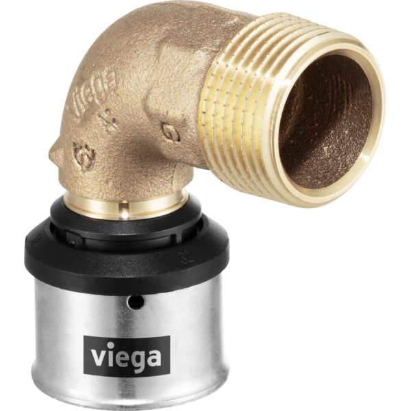 Viega Smartpress bocht 90° 32x1 pers x buitendraad - 729745