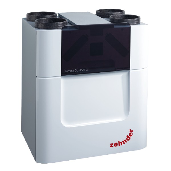 Zehnder WTW ComfoAir Q350 luchttoevoer rechts met RF-ontvanger 350m3/h