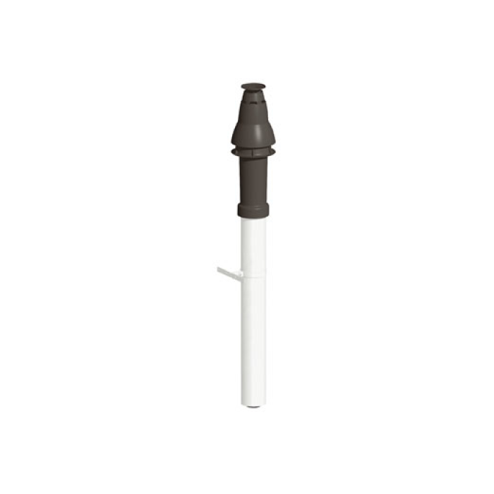 Burgerhout TwinSafe dakdoorvoer Skyline 3000 HR PP zwart 60/100mm