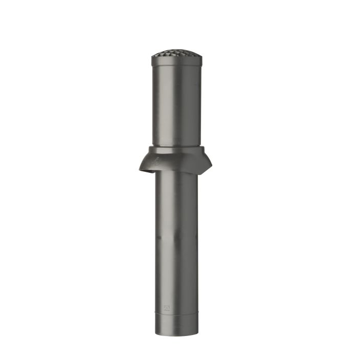 Ubbink Rioolontspanningsdakdoorvoer (z. Schaal) - Ø 110 - L 700mm - Zwart