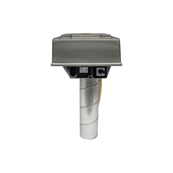 Orcon MPV-10WR pijpdakventilator - RF-bediening - Eurostekker