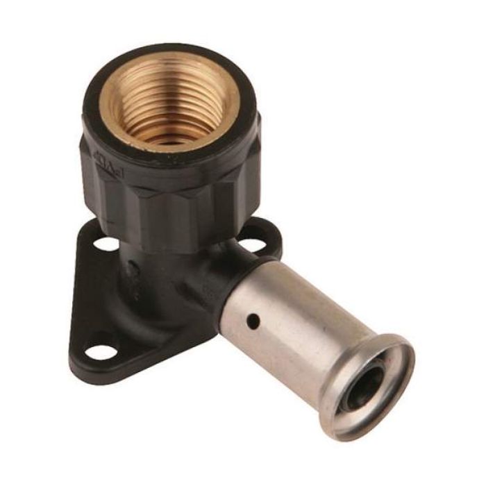 Henco muurplaat 16x3/8 binnendraad - 2PK-1603