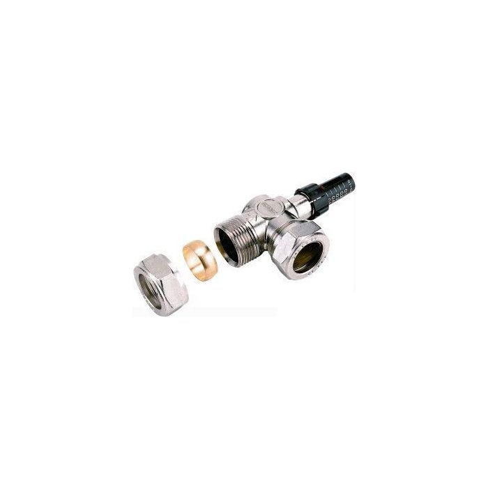 Comap drukverschilregelaar - 22mm 2 x knel haaks