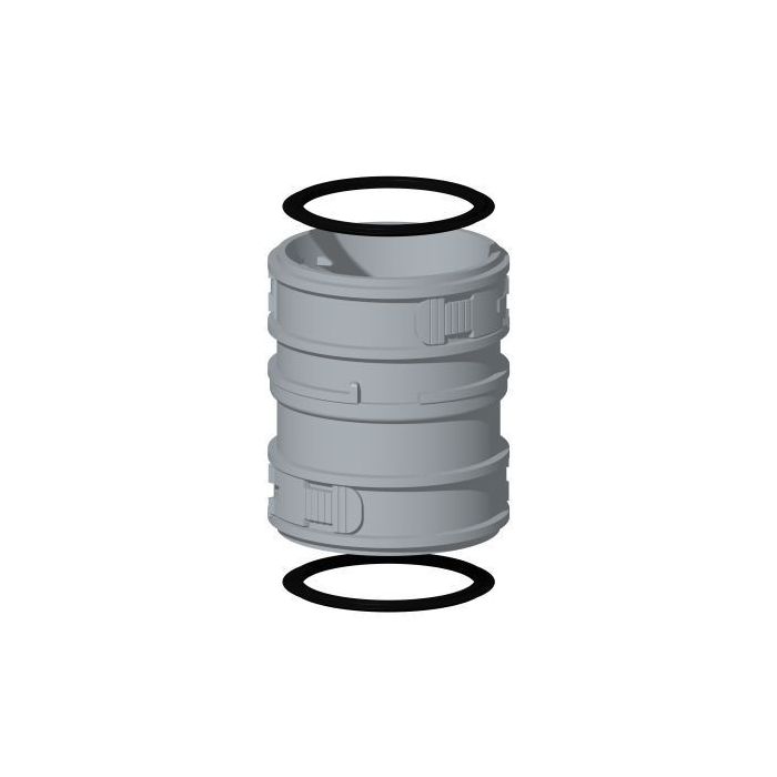 Burgerhout Flex Koppelstuk Flex-flex 130mm