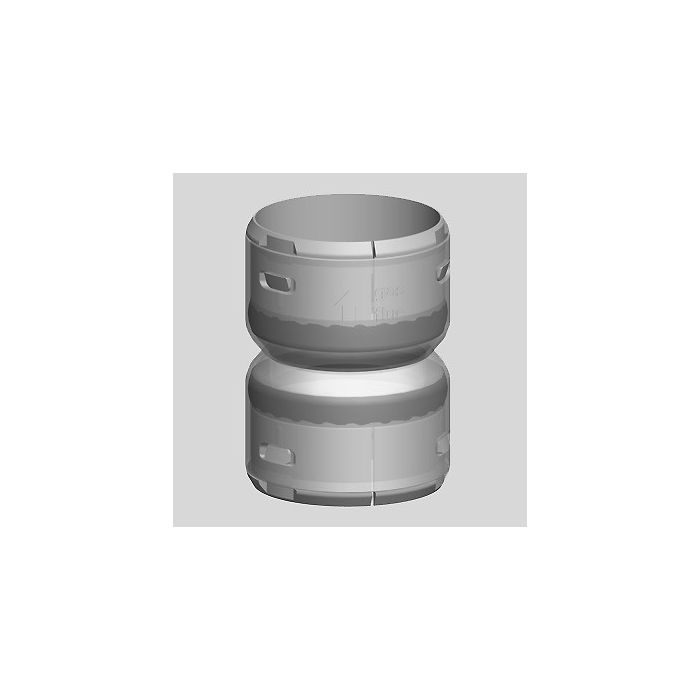 Ubbink Koppelstuk - Flex 50/flex 50 - Pptl