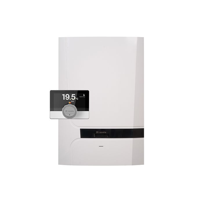 Remeha Calenta Ace-Matic 40L CW6 60/100 met eTwist thermostaat