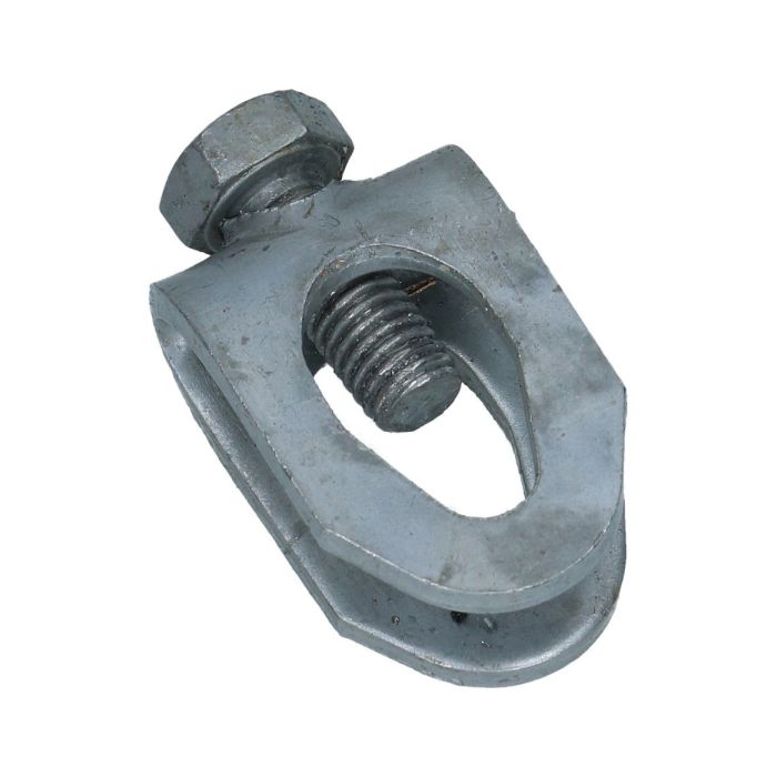 JMV aansluitklem verzinkt diameter 12mm 1 bout