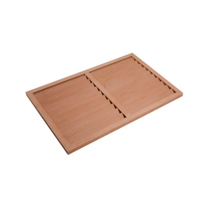 Evolar omkasting achterplaat - Large 1100 x 1200 - houtlook