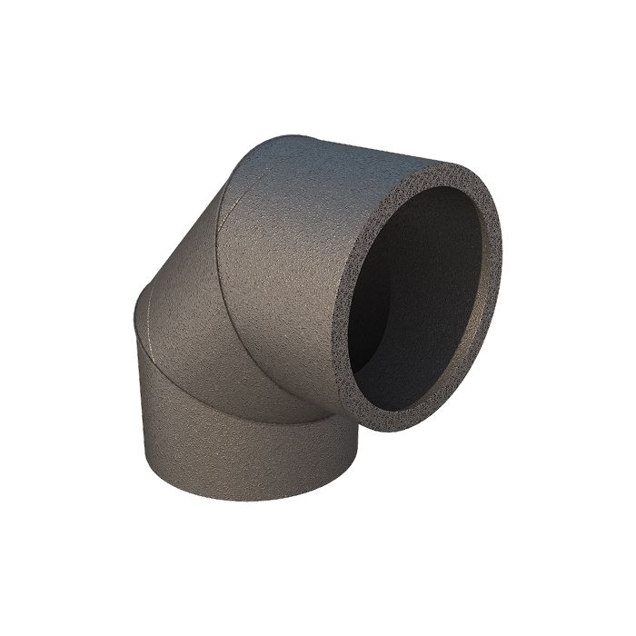 Ubbink Aerfoam geïsoleerde bocht 90° - Ø180