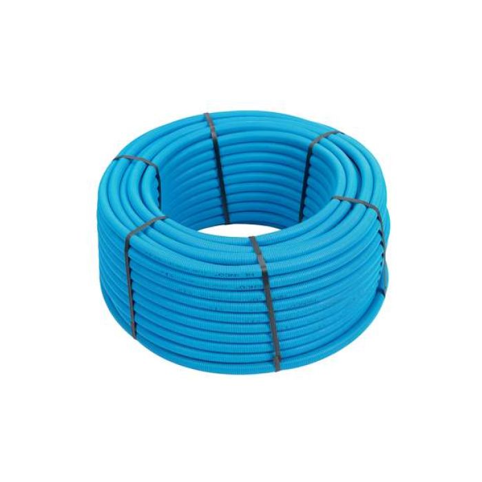 Henco Alupex buis 20x2 100m standard met mantel - blauw
