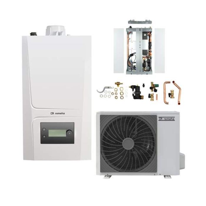 Remeha Elga Ace All-in-one hybride warmtepomp 6kW - CW4 cv-ketel