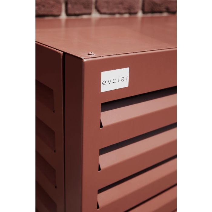 Evolar Evo-Cover omkasting - Large 1100 x 1200 x 650mm - rood