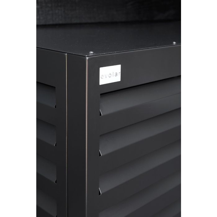 Evolar Evo-Cover omkasting - Medium 800 x 1100 x 550mm - zwart