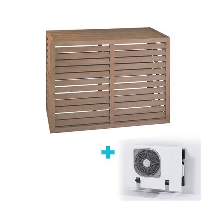 Evolar Evo-Cover omkasting + condensorschot - Large 1100 x 1200 x 650mm - houtlook
