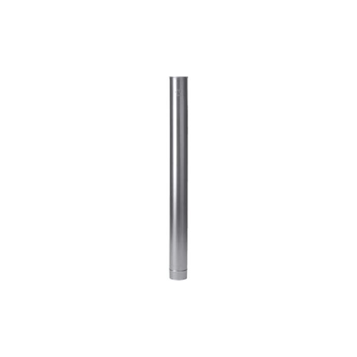 Alu rookgas buis dunwandig 130mm