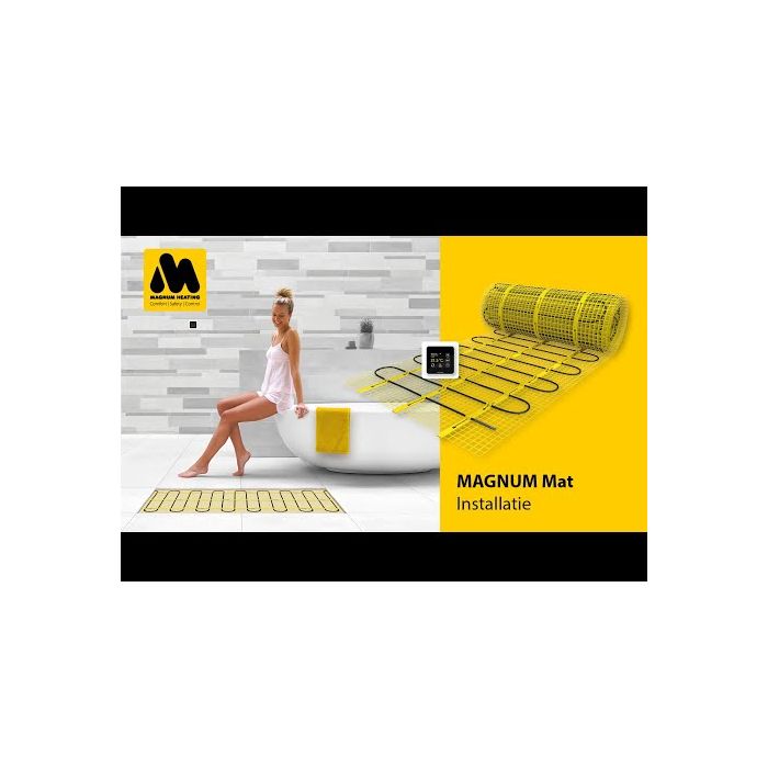 MAGNUM Mat 4,5m2 elektrische vloerverwarming 675W