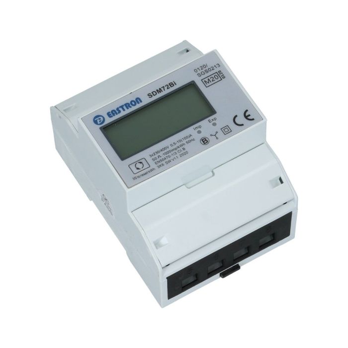 Eastron kWh meter 3 fase 10/100A MID Factureerbaar - Reset Imp/Exp