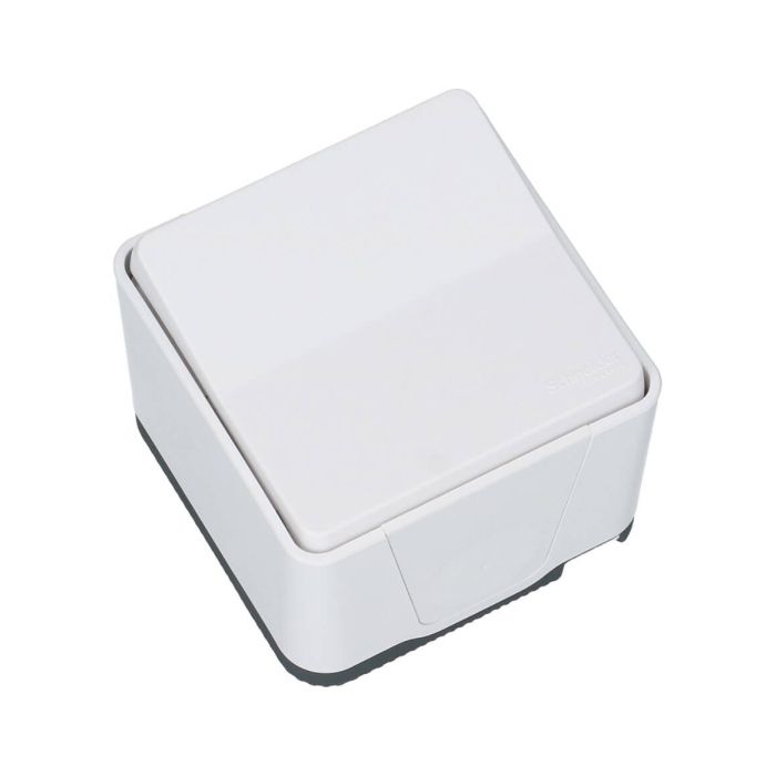 Schneider Electric Mureva IP55 wisselschakelaar polarwit
