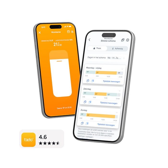 Tado X slimme thermostaat bedraad - starterskit - 2e generatie
