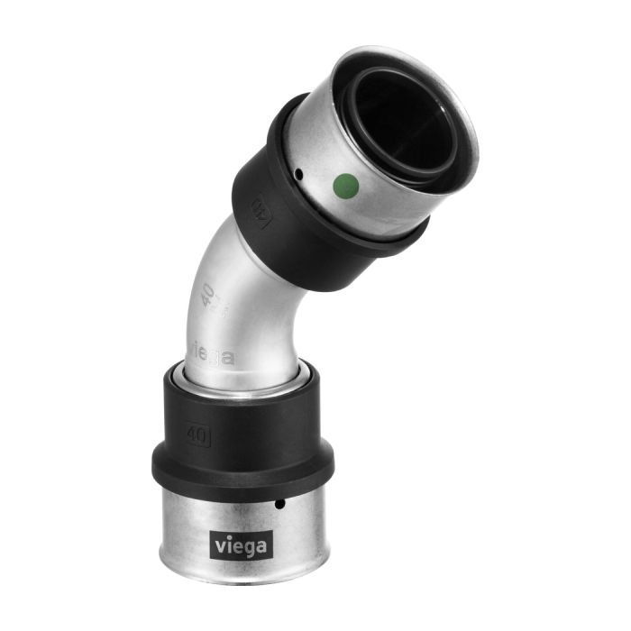 Viega Smartpress bocht 45° 40mm 2x pers - 733995