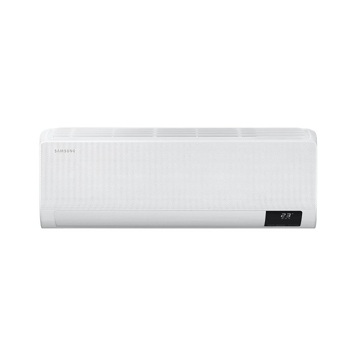 Vooraanzicht van de binnenunit van de Samsung Windfree Comfort 3,5kW