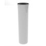 Burgerhout TwinSafe rookgaspijp 60/100mm concentrisch PP - 1000mm - wit