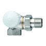 Heimeier V-exact II thermostaatkraan 3/8" - dubbel haaks links