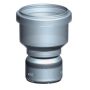 Ubbink Koppelstuk - Flex 50/mof Ø80 - Pptl