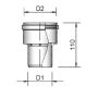 Burgerhout Pp Rookgas Vergrotend Verloop 60-80mm