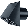Burgerhout ventilatie muurrooster