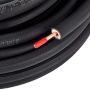 Aircotube geïsoleerde koelleiding S230-B Ø1/4" - rol 30 meter - zwart