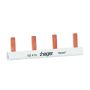 Hager kamrail vlak 40A - 10mm² - doos 10 stuks