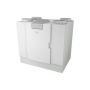 Vooraanzicht van de Brink Flair 600 Enthalpie WTW 4/0b links - 600m³/h
