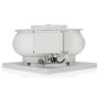 Vooraanzicht van de Itho Daalderop CAS 3.1 S dakventilator 230V