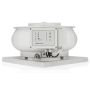Vooraanzicht van de Itho Daalderop CAS 3.1 TO dakventilator 230V