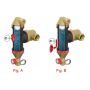 Flamco Clean Smart vuilafscheider - 22 mm 2x knel