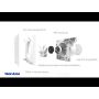 Vent-Axia Mute badkamerventilator 100TN met timer