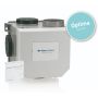 Vooraanzicht van de Itho Daalderop ventilatiebox CVE-S ECO Optima - Alles-in-1 - Vocht- en CO2 sensor - Euro én Perilex
