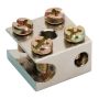 JMV radiatorklem F 1x25mm² + 1x6mm² schuin