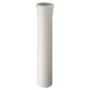 Ubbink Rolux verlengbuis 80 mm mof x spie enkelwandig PP wit L=250 mm