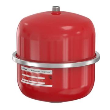 Flamco Flexcon Premium expansievat 12 liter 0,5 bar - rood