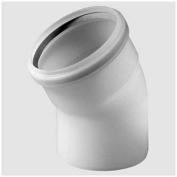 Ubbink Bocht 45° - Ø160 - Pptl