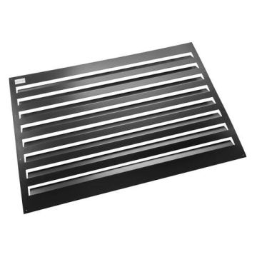 Evolar omkasting achterplaat - Medium 800 x 1100mm - zwart