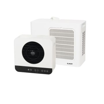 Binnen- en buitenunit van de Eurom AC5201 Wifi split airco