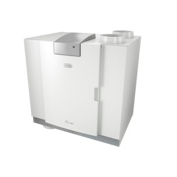 Vooraanzicht van de Brink Flair Plus 400 WTW 2b/2o links - 400m³/h