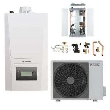 Remeha Elga Ace All-in-one hybride warmtepomp 6kW - CW4 cv-ketel